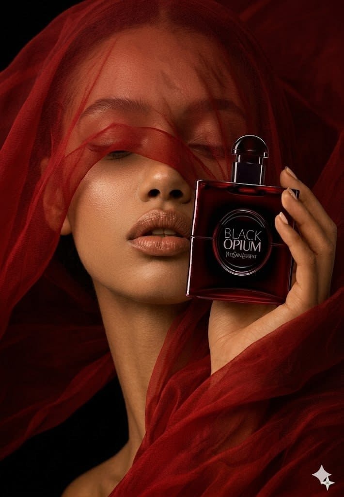 YSL Black Opium Editorial